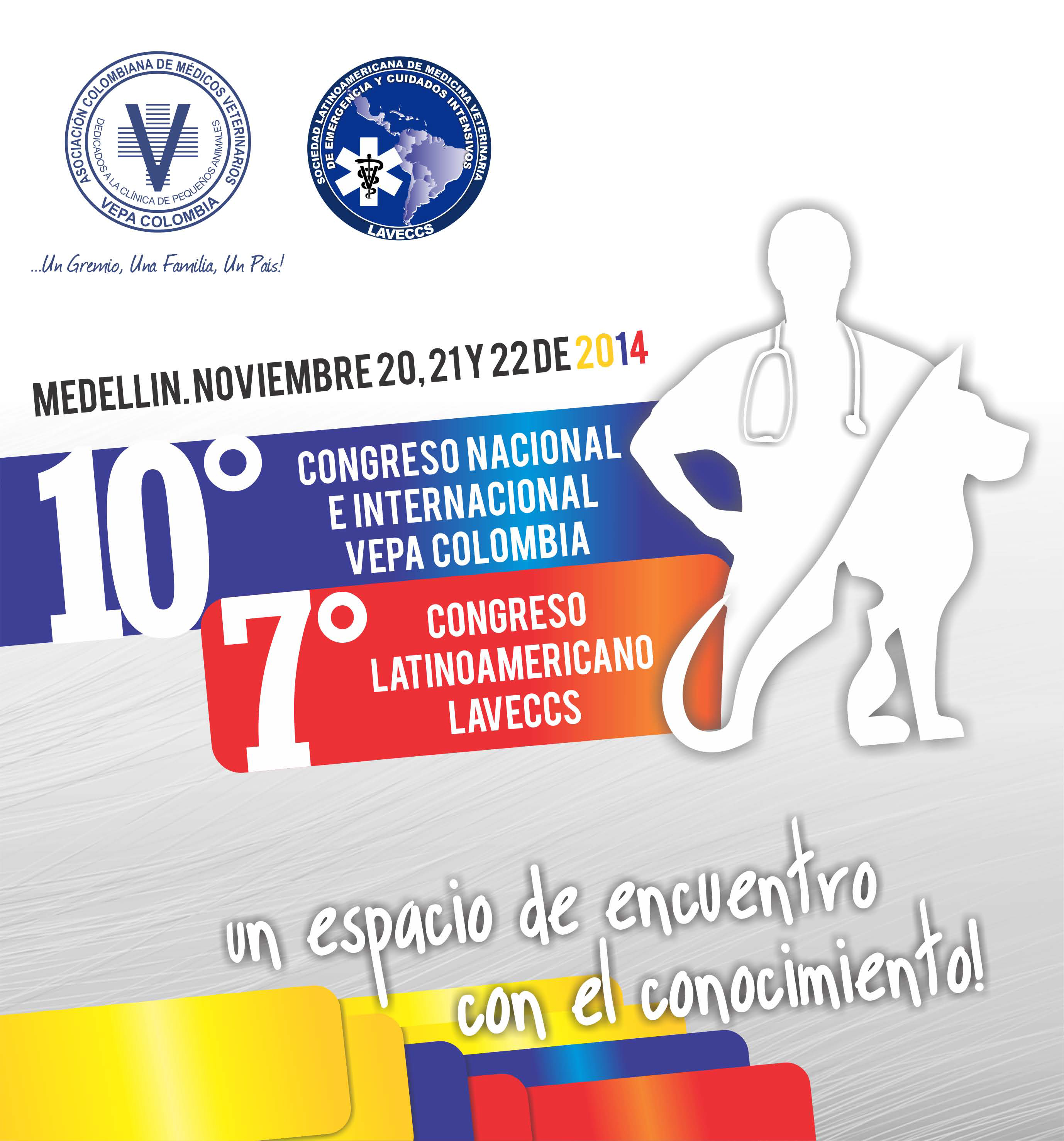 portada Flyer evento colombia